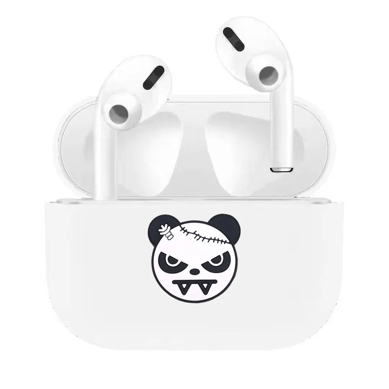 Милый мультяшный чехол для AirPods 3, bluetooth-наушники, силиконовый защитный чехол с милым рисунком для AirPods Pro, аксессуары
