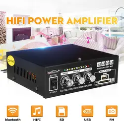 HIFI 110 V/220 V 100W домашние цифровые домашние Усилители звука усилитель мощности fm-радио для дома