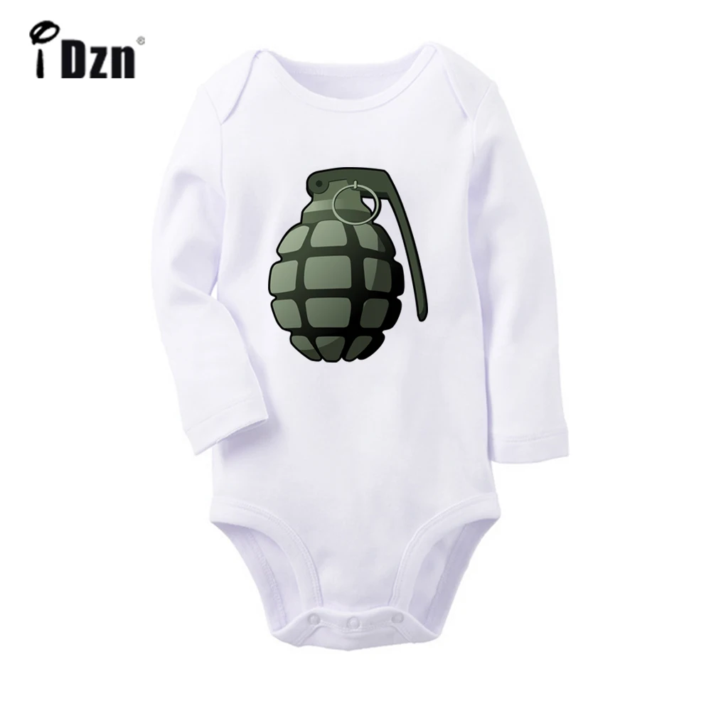 

Hand Grenade Panic at the Disco Mom Life Heart Letter Printed Newborn Baby Outfits Long Sleeve Jumpsuit 100% Cotton