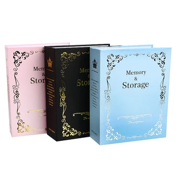 

100 Pockets 6 Inch Photo Album Interstitial Photos Book Case Kid Pictures Album Storage Family Wedding Memory Gift