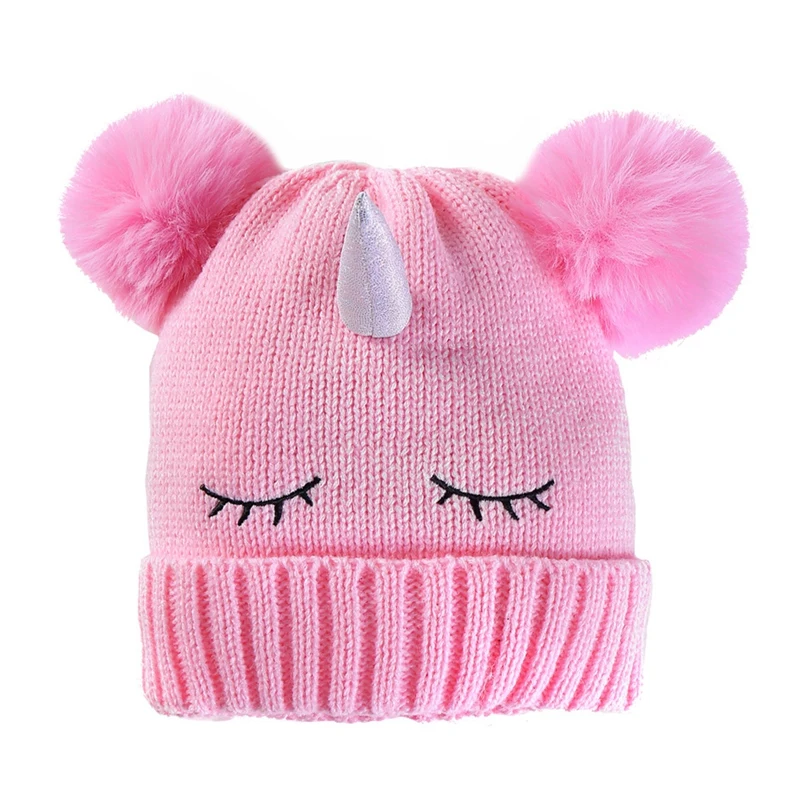 Unicorn Fluffy Winter Beanies Hat