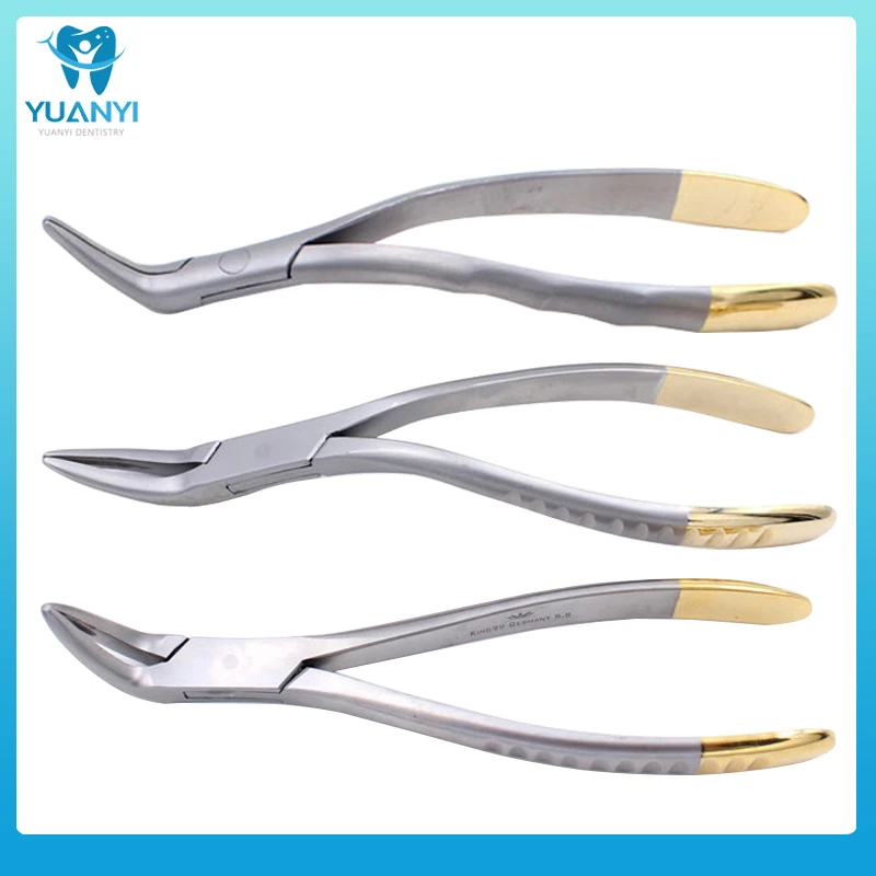 Root Invasive Tooth Pliers Instrument Curved Maxillary Mandibular Teeth