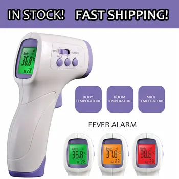 

Muti-fuction Digital Termomete Adult Baby Infrared Forehead Body Thermometer Gun Non-contact Temperature Measurement Device