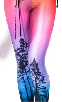 

Leggings 2018 Drop Shipping Fitness Pants Women Lovely Cartoon Cat and Duck Printed Women Cute Casual Leggings