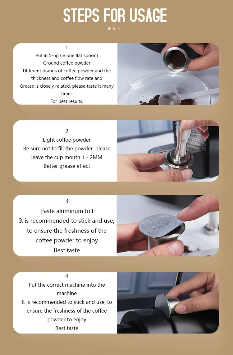 1/3/6 шт. костюм combinacapsule с фильтром для кофемашины Nespresso многоразового держатель для крышек Reutilizables Металл подходит для хранения магазин Бизнес всё для кофе