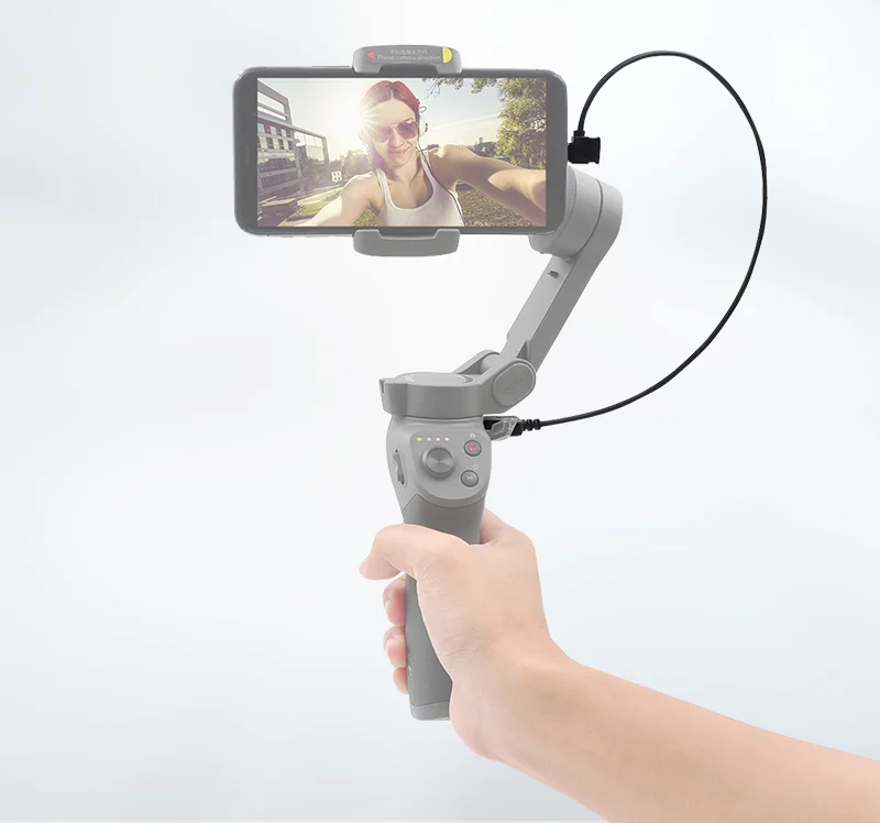 Startrc DJI osmo mobile 3 ручные аксессуары для Кардана 35 см Дата быстрый заряд кабеля кабель системы освещения/type-c/micro смартфон