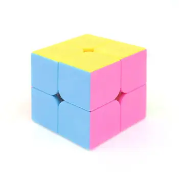 

2x2x2 Mini Intelligence Stickerless Speed Puzzle Magic Smooth Twist Intelligence Stickerless Educational Cubo Magic Toys