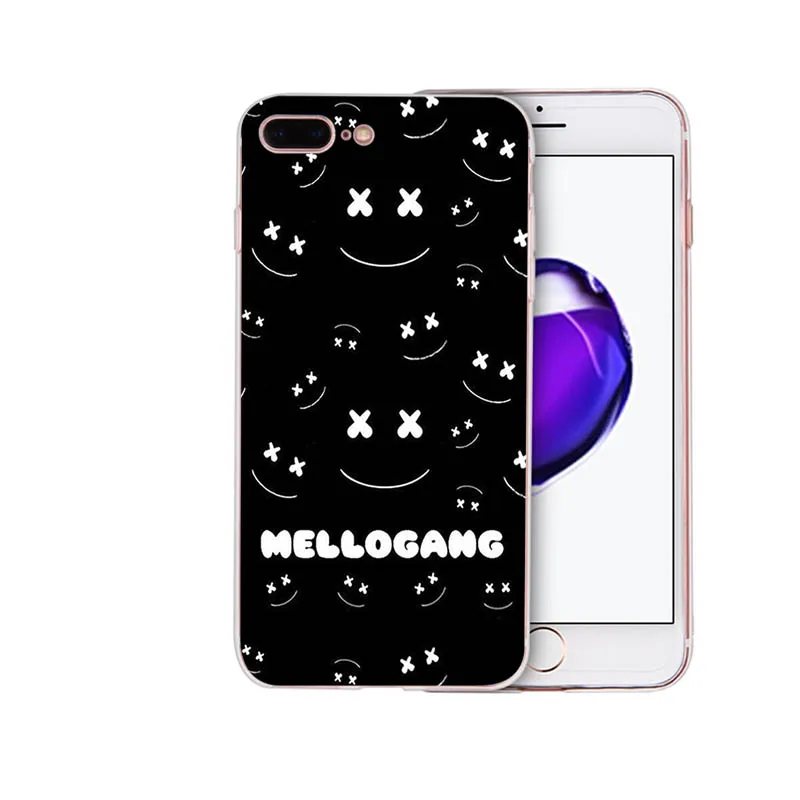 case 27 Мягкий силиконовый чехол для телефона DJ Marshmello marshmallow для iPhone 6 7 8 6s plus shell X XR XS максимальный чехол 5 5S se для TPU Apple Coque - Цвет: case 27