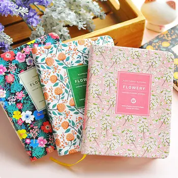 

Eжедневник Flowers Printed Notebook Diary Weekly Planner Agenda 2020 Notepad Journal Sketchbook Stationery Filofax Organizer