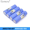 New 21700 Battery 4000mAh 40A INR21700-40T Rechargeable Lithium Battery for Screwdriver Vacuum Cleaner and E-cigarette Turmera ► Photo 3/6