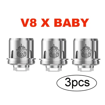 

Vmiss 3pcs/box Replacement Coil Vape Head Q2 M2 X4 T6 for V8 X Baby Tank X8 Atomizer E Cigarette