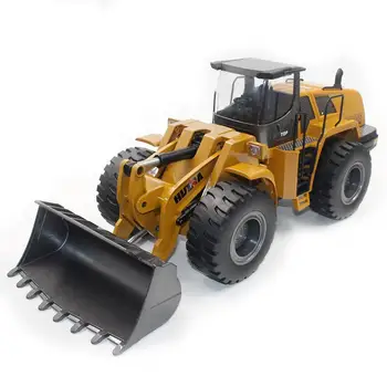 

1:10 RC Car Full Functional Remote Control Front Loader Construction Tractor Metal Bulldozer Toy Can Dig up
