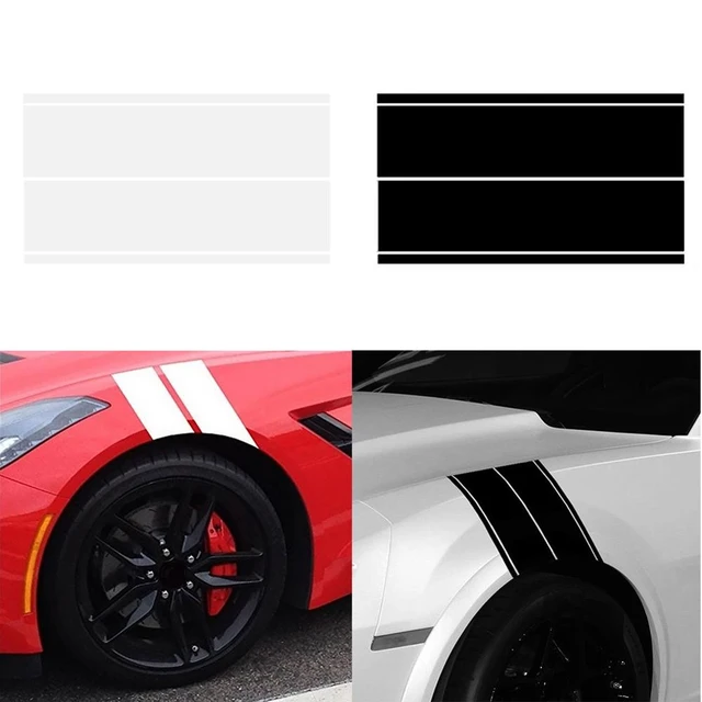 SALE Universal Car Fender Stripe Stickers Full Auto Body Decals