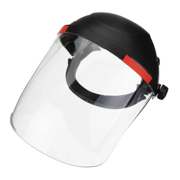 

Protect Eyes Anti-UV Anti-shock Transparent Len Welding Helmet Face Guard Soldering Cover Mask Anti Saliva