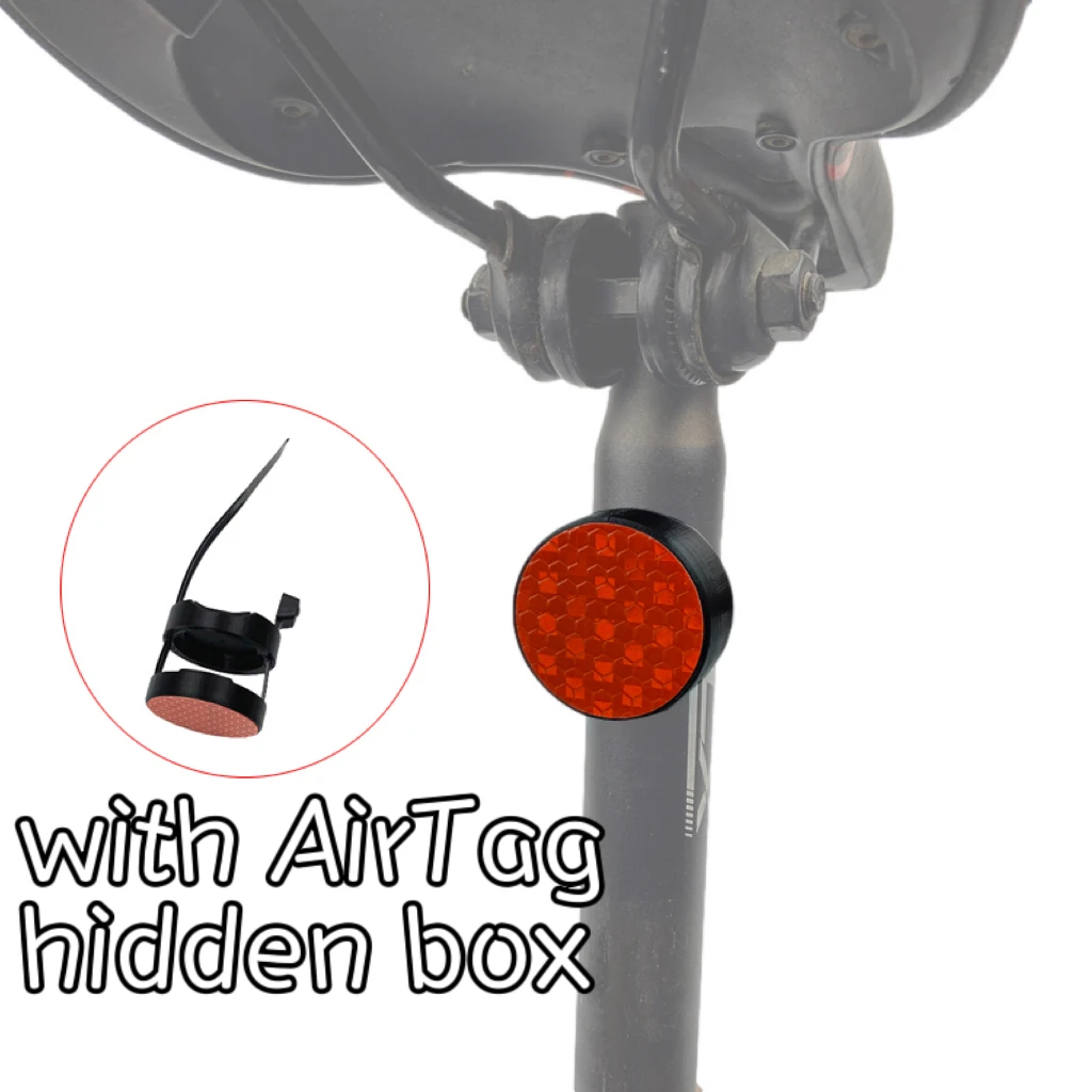 Mountain Bike Bicycle Reflector Tail Light With AntiTheft Tracking