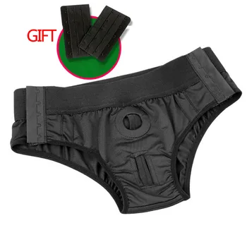 Adjustable Lesbian Dildo Panties Strap On Sexy Penis Wearing Pants Underwear Bondage Stretch Pants Adult Erotic Women Sex Toys 3