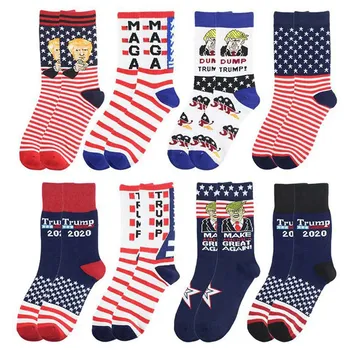 

National Flag Stars Stripes Socks Funny Women Casual Men Short Happy Cotton Socks|Men's Socks