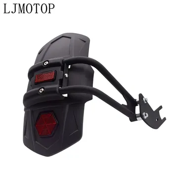 

For Guzzi STELVIO V7/V9 Classic Racer Stone Special Motorcycle Fender Rear Wheel Cover Splash Guard Mudguard And Bracket