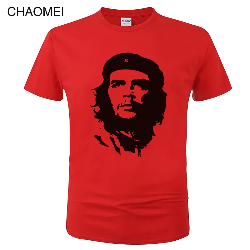 Che Guevara Футболка Мужская высокого качества с принтом хлопок короткий рукав Футболка крутая футболка для хипстеров крутая одежда унисекс C101 - Цвет: 9