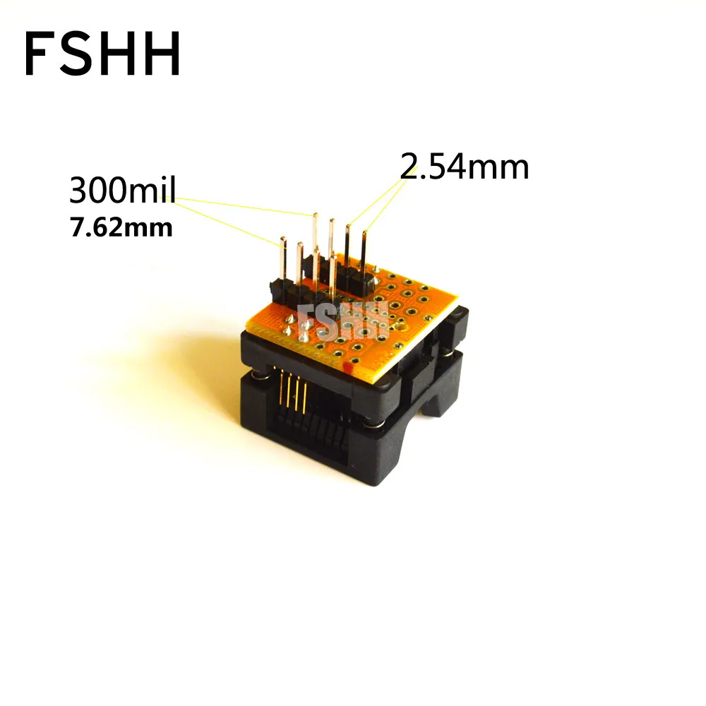 SO8 SOP8 to DIP8 SOP8  DIP8 IC α׷  , SPI ÷ EEPROM  200miL 208Mil