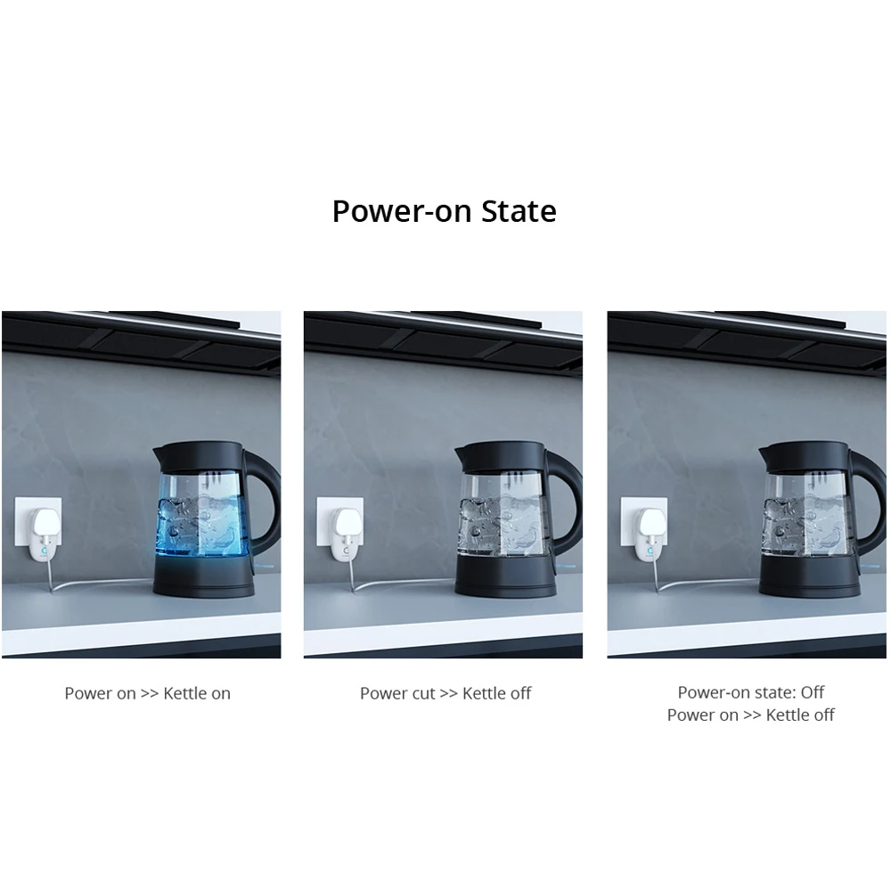 SONOFF S26R2 16A WiFi Plug Wireless Power Socket EU/UK/AU/US/BR/IT/IL/CH/CN Smart Home Switch Works with Alexa SmartThings APP