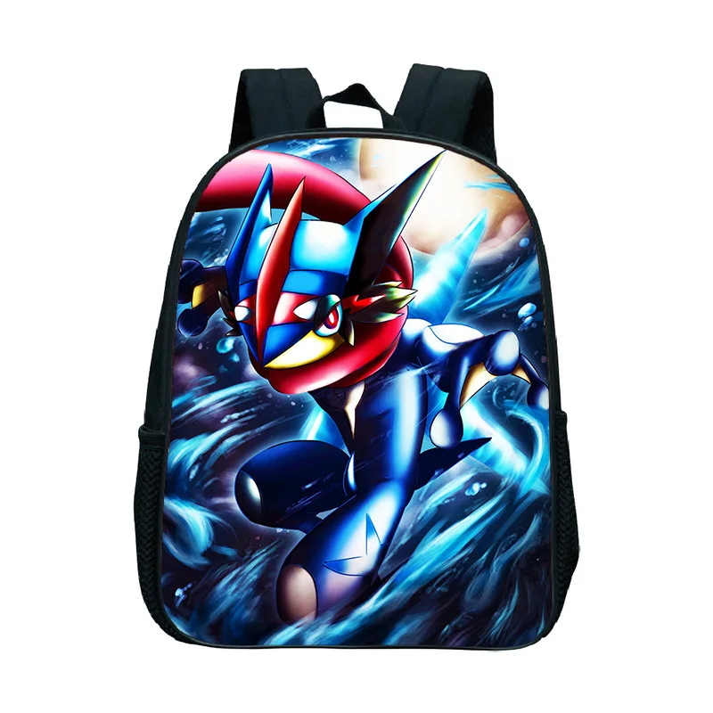 Покемон Greninja рюкзак для маленьких мальчиков и девочек, футболка, сумки для детского сада, школы, Пикачу, книга Сумка детский подарок мини книг Mochilas