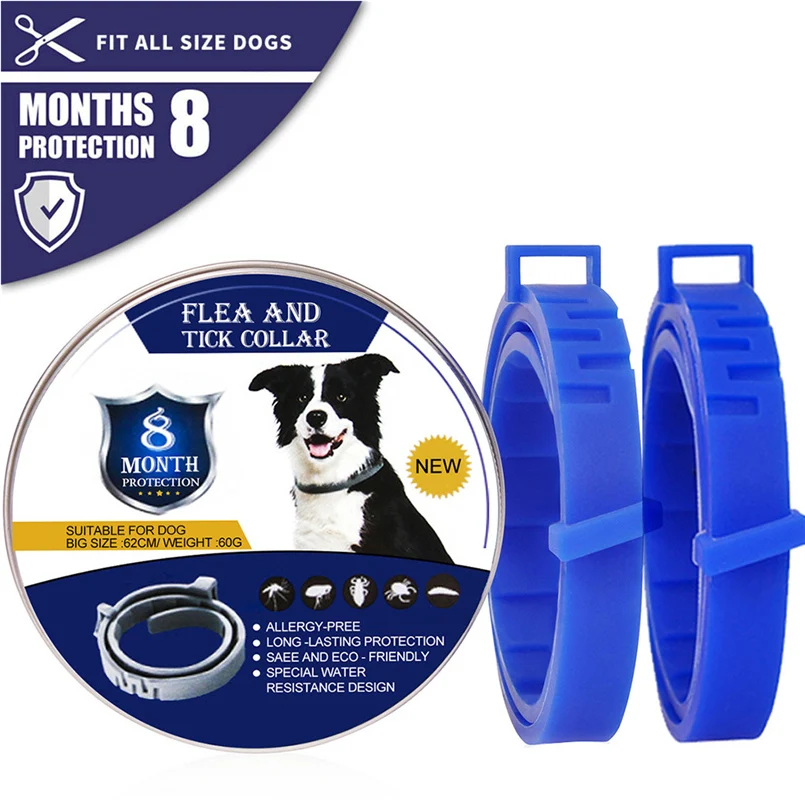 2pcs dog collar anti-mosquito deworming in addition to licking cat dog collar silicone + rubber + essential oil waterproof 30N11 (16)