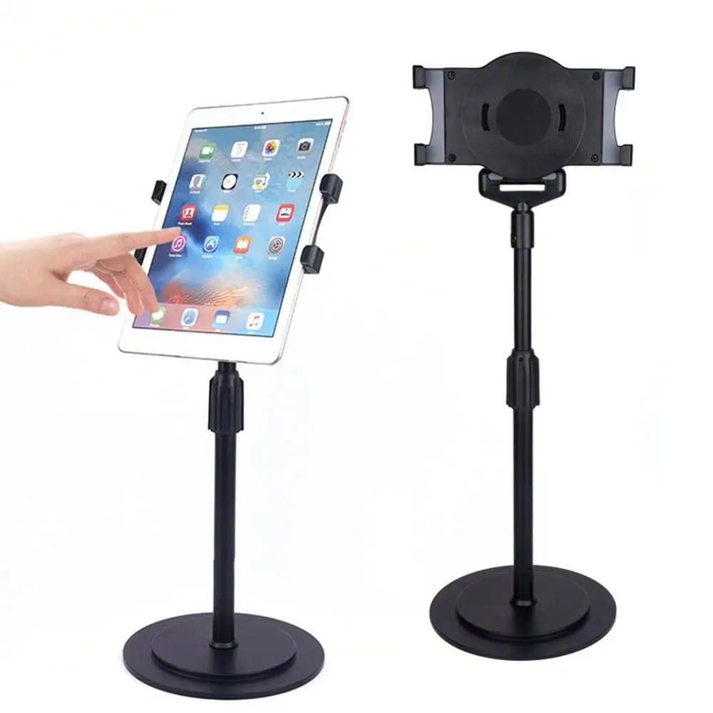 Ленивый кронштейн штатив напольная стойка Гибкая треугольная стойка домашний кинотеатр кронштейн стойка для нот крепление поддержка для 7-10,5 дюймов