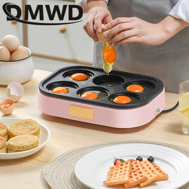 Electric Pancake Maker for Kids Mini Crepe Maker Nonstick Fried Eggs Pan