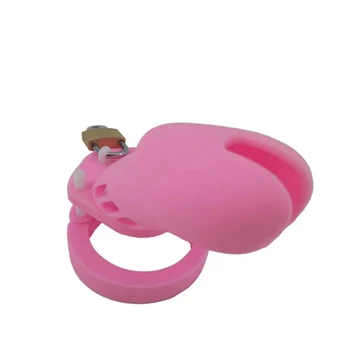 SM Sex Toys Silicone Male Chastity Devices Soft Long Cock Rings With 5 Sizes Penis Rings Silicone Chastity Cage Adult Sex Shop 6