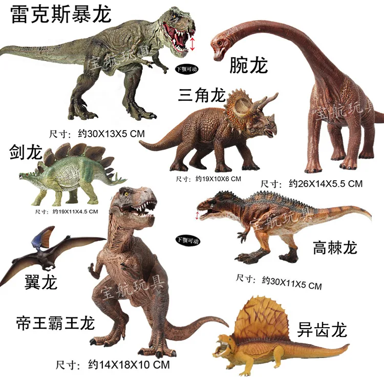 Hot Selling New Style 24cm Solid Prickly Ankylosaurus Manicure Dragon Dinosaur Model Toy