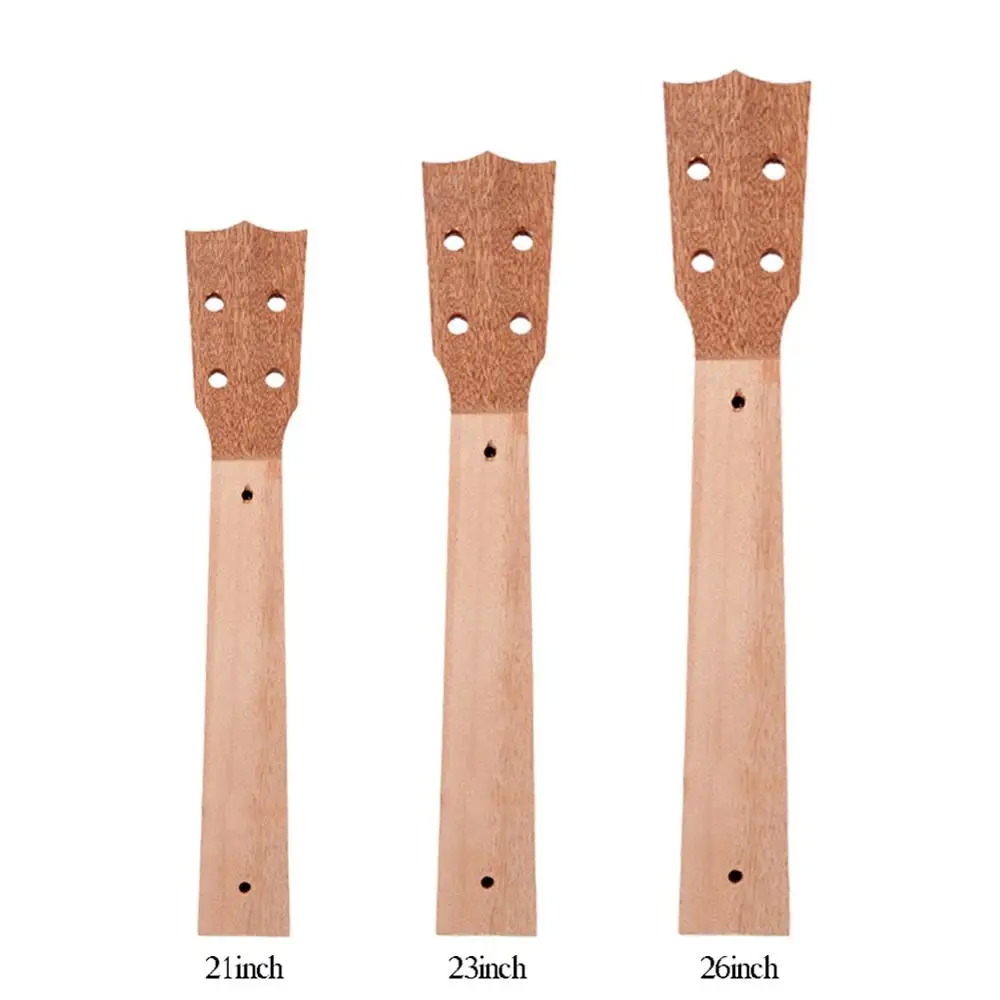 

New 21" / 23" / 26" Ukulele Neck Body + Rosewood Fingerboard DIY for Soprano Concert Tenor Uke