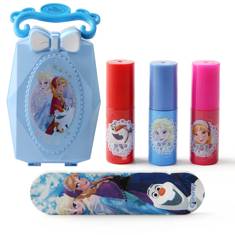 Игрушки для макияжа Disney милые наборы принцессы нетоксичный материал подарки на