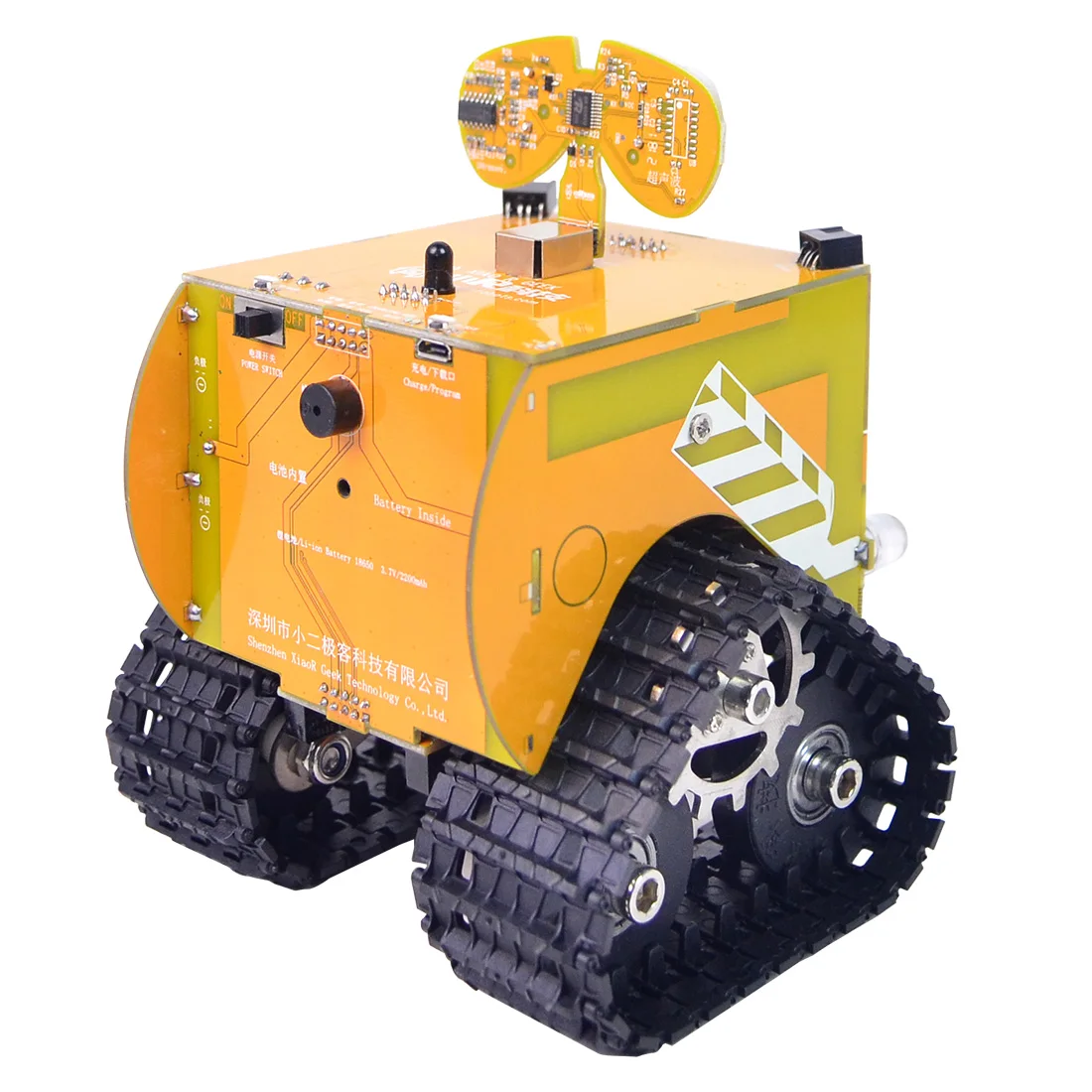  WuliBot Scratch + Mixly Programmable Robot RC Programming Track Car Steam Educational Toys Without 