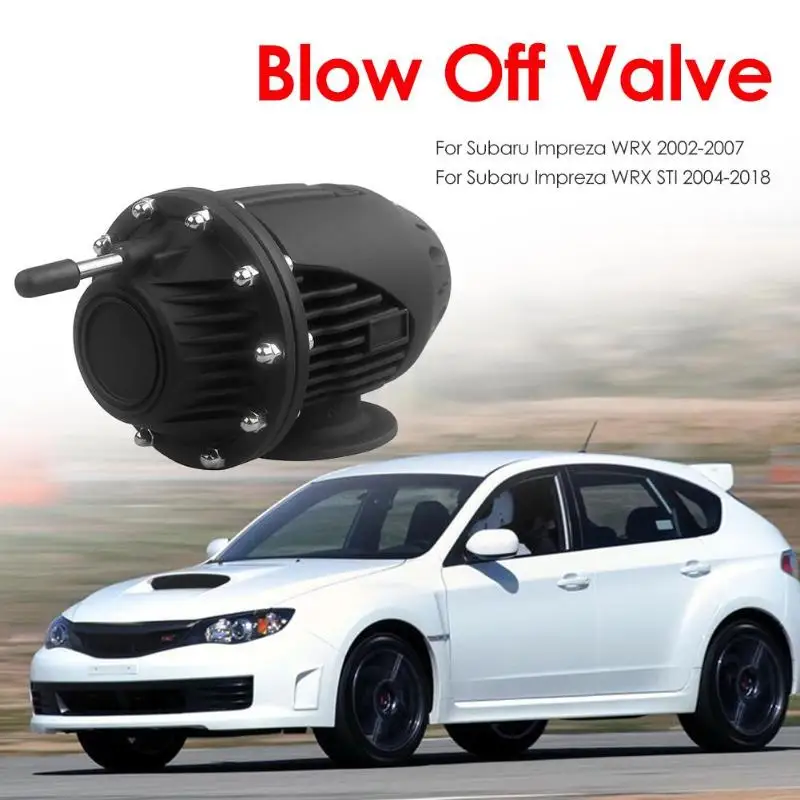 

SSQV Blow Off Valve BOV Kit with Adapter for Subaru WRX 02-07 WRX STI 04-18 Billet Aluminium Body Anodic Oxidation Treatment