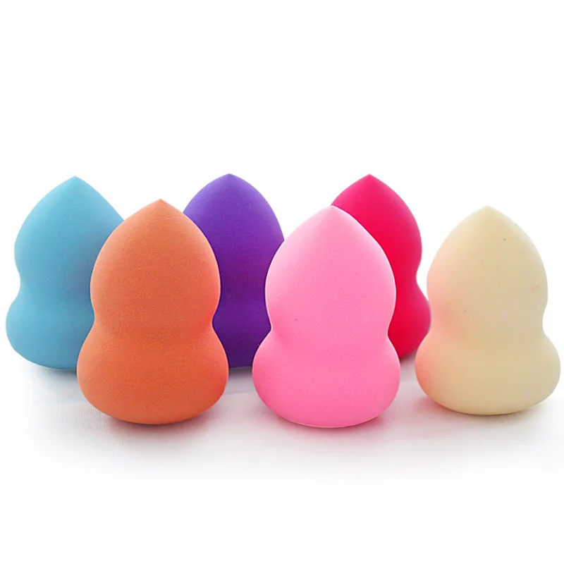 50pcs /20/50 шт мини набор косметики губка в форме капли воды Форма макияж мягкая основа буфами на рукавах тональный крем Mix Цвет косметическая губка - Цвет: 50pcs