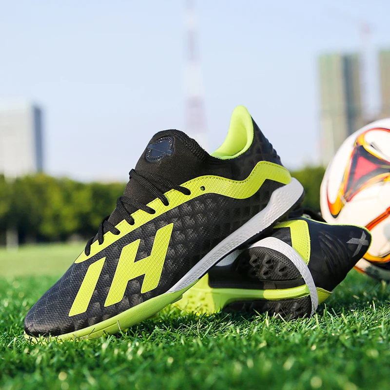 9086-2 Broken nail FTROCHB Мужская футбольная обувь кроссовки Крытый газон Superfly Futsal оригинальные футбольные бутсы лодыжки высокие футбольные бутсы Бутсы 45 - Цвет: 9086-2 Broken nail