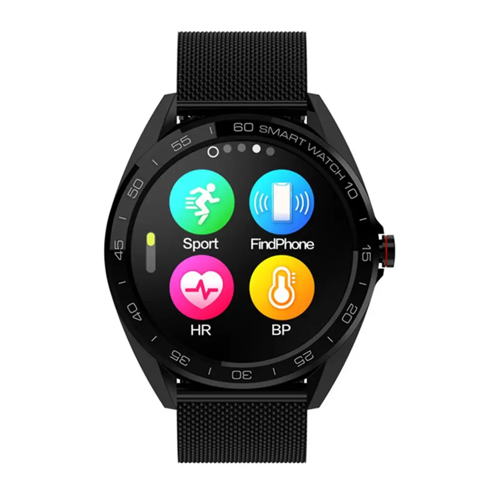 

K7 Smart Watch Men IP68 Waterproof Heart Rate Blood Pressure SleepMonitor Fitness Tracker Sports Smartwatch for Android IOS