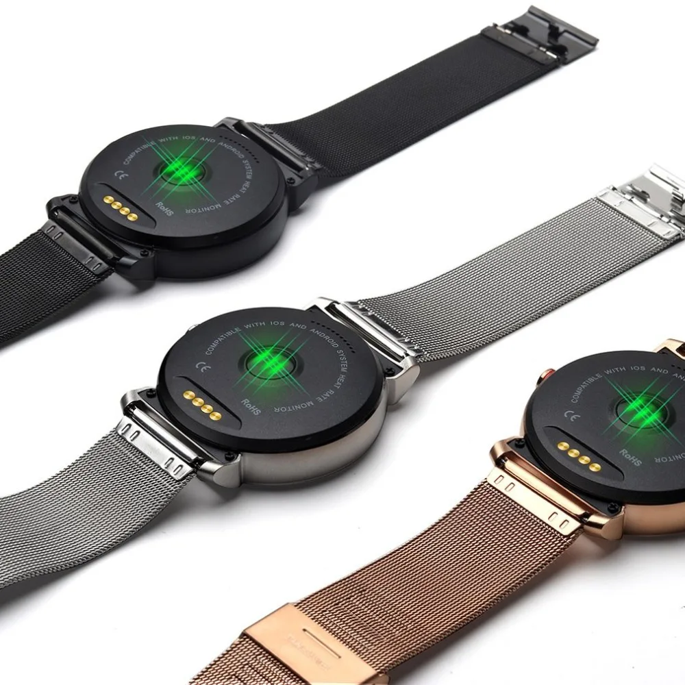 Смарт-часы K88H Plus, пульсометр, шагомер, фитнес-трекер, круглый циферблат, Bluetooth, умные часы для Android IOS