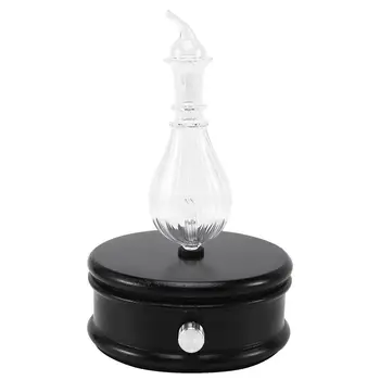 

Waterless Essential Oil Diffuser Wood And Glass Aromatherapy Diffuser Aroma Difusor Essential Oil Nebulizer For Home Black Eu Pl