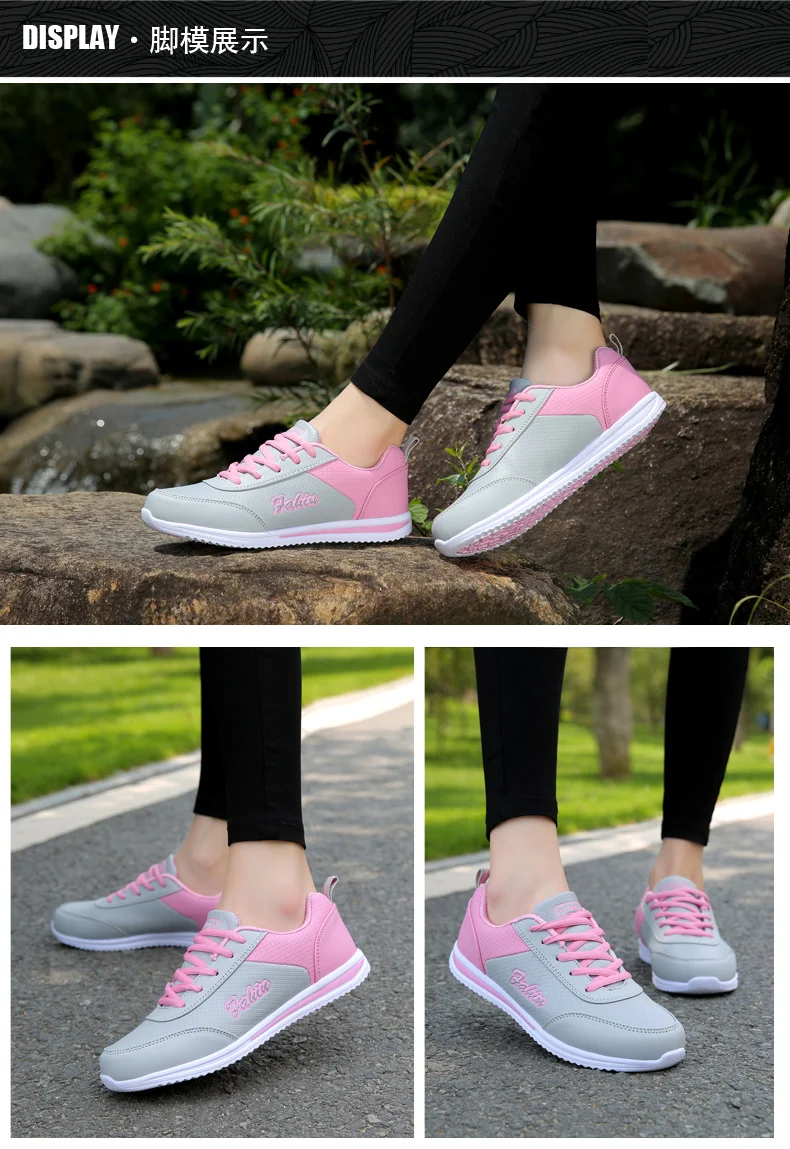 Новинка; Tenis Mujer; 2019; теннисная обувь; Женская Осенняя дышащая Спортивная обувь для спортзала; женские кроссовки для бега; кроссовки для