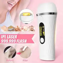 2 в 1 36 Вт 999999 флэш-устройство для удаления волос IPL эпилятор L aser постоянный домашний электрический безболезненный для лица, бикини