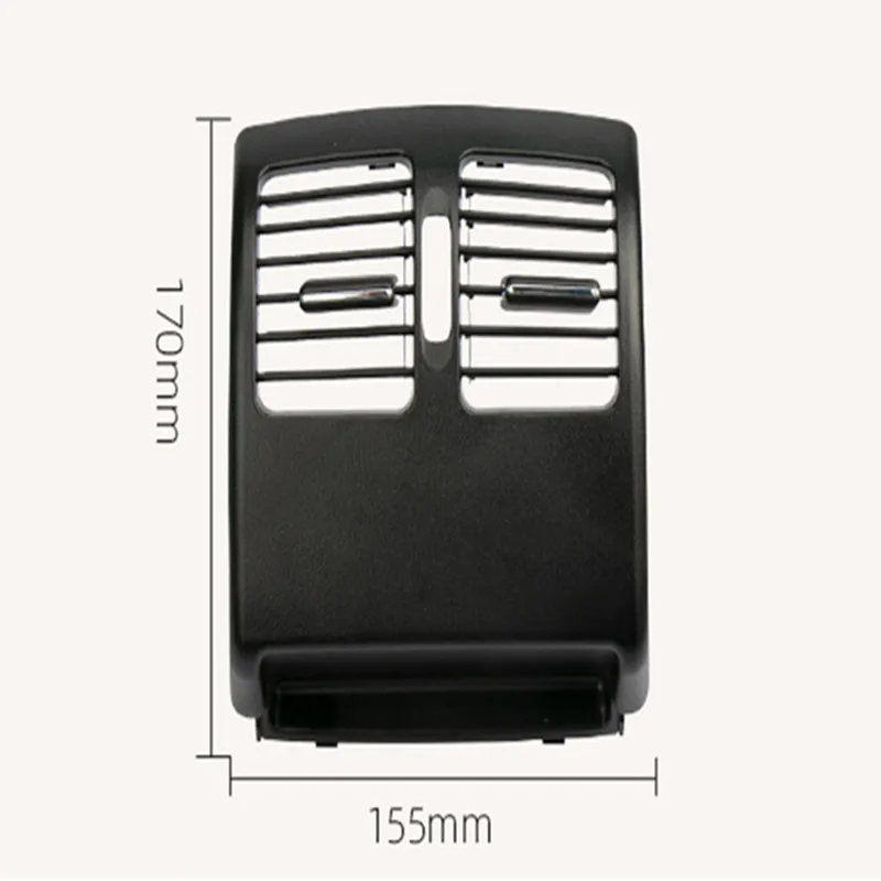 Задняя панель для кондиционирования воздуха для автомобиля для Mercedes-Benz W204 2007- заднее сиденье вентиляционное отверстие ABS материал