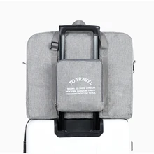 Мужская водонепроницаемая Дорожная сумка из нейлона, большая вместительность, женские сумки, сумка, складные дорожные сумки, Портативная сумка для ручной клади, упаковка кубиков Organi