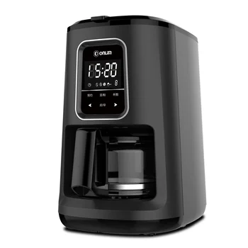 

American Drip Coffee Machine Household Automatic Grinding Bean Type Small Office