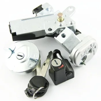 

Ignition Switch Fuel Gas Cap Seat Lock Key Kit For Honda NPS50 Ruckus 50 NPS50 Ruckus 35014-GEZ-611 35014-GEZ-Y21