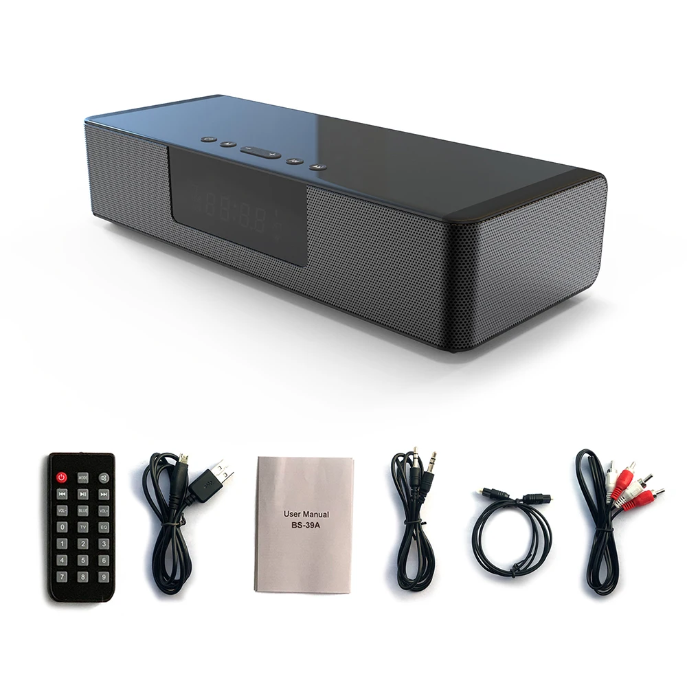 Беспроводная звуковая панель BS39A с Bluetooth колонка для домашнего кинотеатра