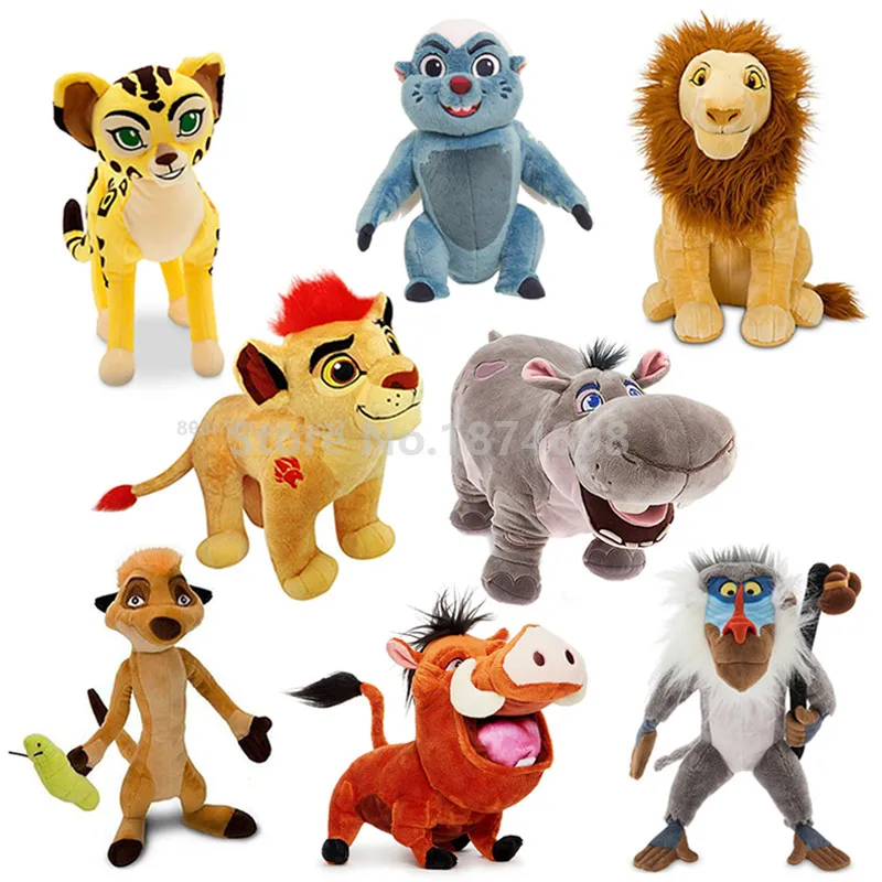 Большая игрушка гвардия льва Kion Bunga Fuli Beshte Rafiki Timon Pumbaa плюшевая 30 м милые мягкие