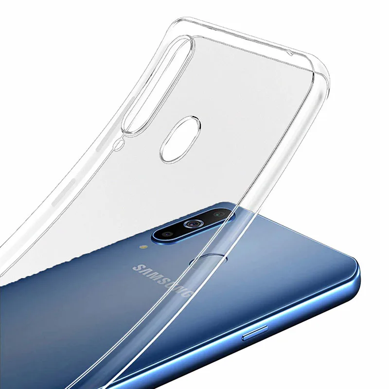 Прозрачный чехол для телефона Samsung Galaxy A8S SM G8870 2019 мягкий гибкий силиконовый