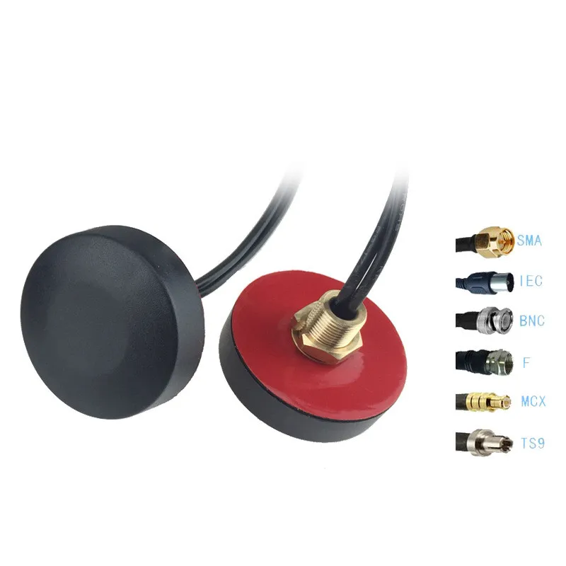 

Universal Auto Parts GPS 4G/GSM 3G 2 In 1 Car Antenna Black Round Waterproof Car Aerials GPS Car Antenna For Car Exterior Parts